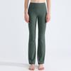 Womens High-Waisted Yoga Leggings With Wide Flared Cuff Breathable Quick-Dry Stretch Fabric Gym Fitness Running