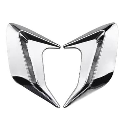 2Pcs 3D Car Side Vent Sticker Air Flow Sticker Shark Gills Side Vent Sticker Car Side Vent Sticker Deco