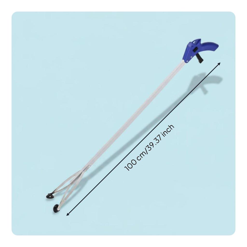 Stainless Steel Aluminum Alloy Grabber Press-to-grip Trash Picker Reaching Tool
