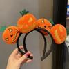 1-20PCS Halloween Funny Hair Bands Cos Pumpkin Headband Headwear Girl Prank Hair Clip Cute Elf Hair Clip Decoration