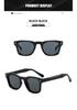 High-End Square Sunglasses - Unisex European & American Fashion, Small Frame, Trendy Influencer Style