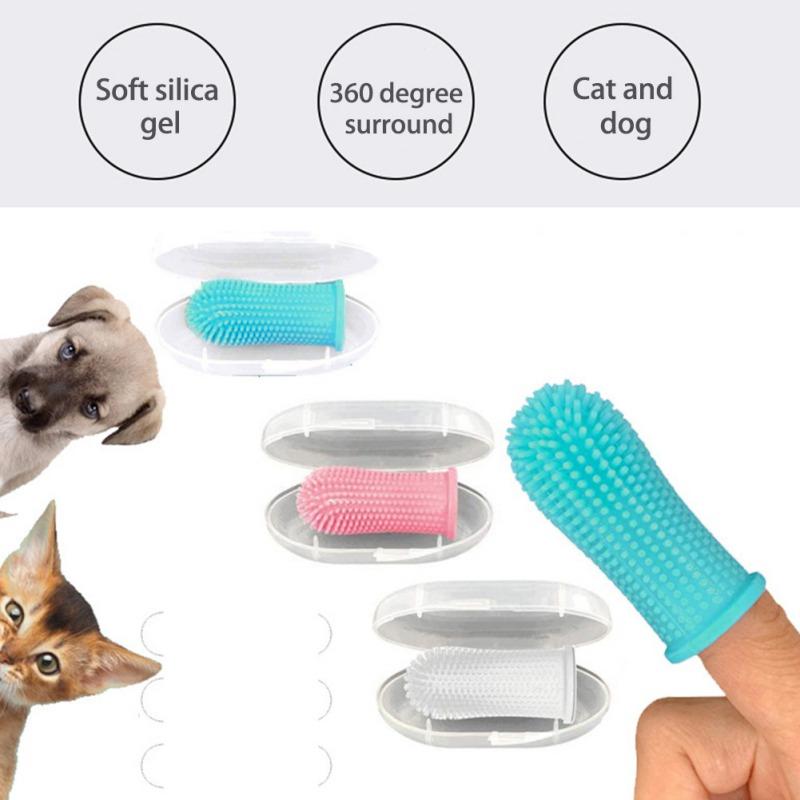silicone cat toothbrush