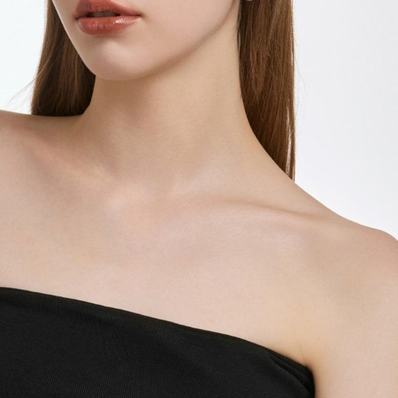 DIDIER DUBOT Dual DD Silver Earrings JDRET5F06ZC