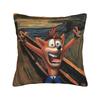 Dekorative Kissenbezüge Crashs Bandicoots Cartoon Merch Sitz Videospiel Kissenbezug Hülle Dropshipping Mehrere Größen