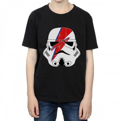 Boys Glam Stormtrooper Lightning Bolt Cotton T-Shirt