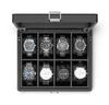 Vlando Watch PU Storage Accessory Perfect for Organizing 8 Birthday Gift Holds 8 Case, Leather, Men's Box, Case, Watches, (Black, Watches)