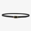 Simple Retro-Style Women's Slim Leather Belt - Fashion Accessory