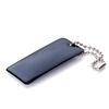 Waki Sangyo AHW312 Black Reflective Key Holder, Plain Black, Height 2.2 X Width 1.0