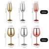Rose Gold Creative Bar Tools Goblet Restaurant Champagne Cup Wine Glass Barware Cocktail Glass