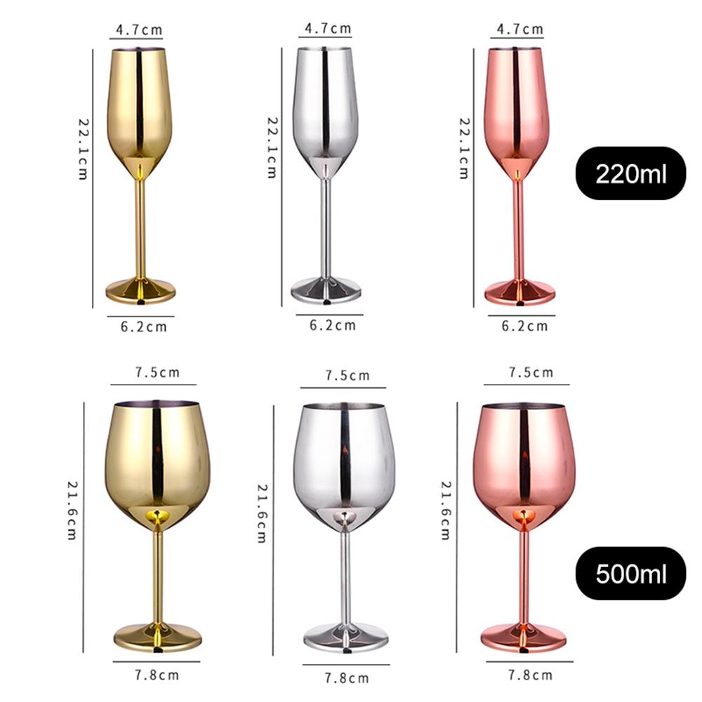 Rose Gold Creative Bar Tools Goblet Restaurant Champagne Cup Wine Glass Barware Cocktail Glass