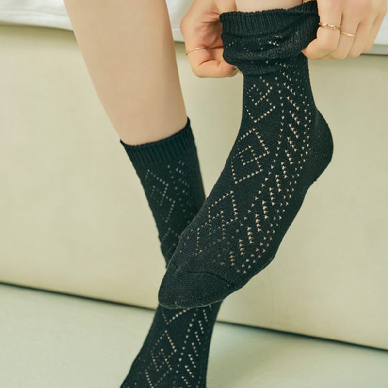 Biarritz Socks Martin Crew Socks 4 Colors