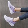 TUINANLE Sneakers Women Shoes Light White Sneakers Breathable Shoes Outdoor Ladies Casual Flat Walking Black Shoes
