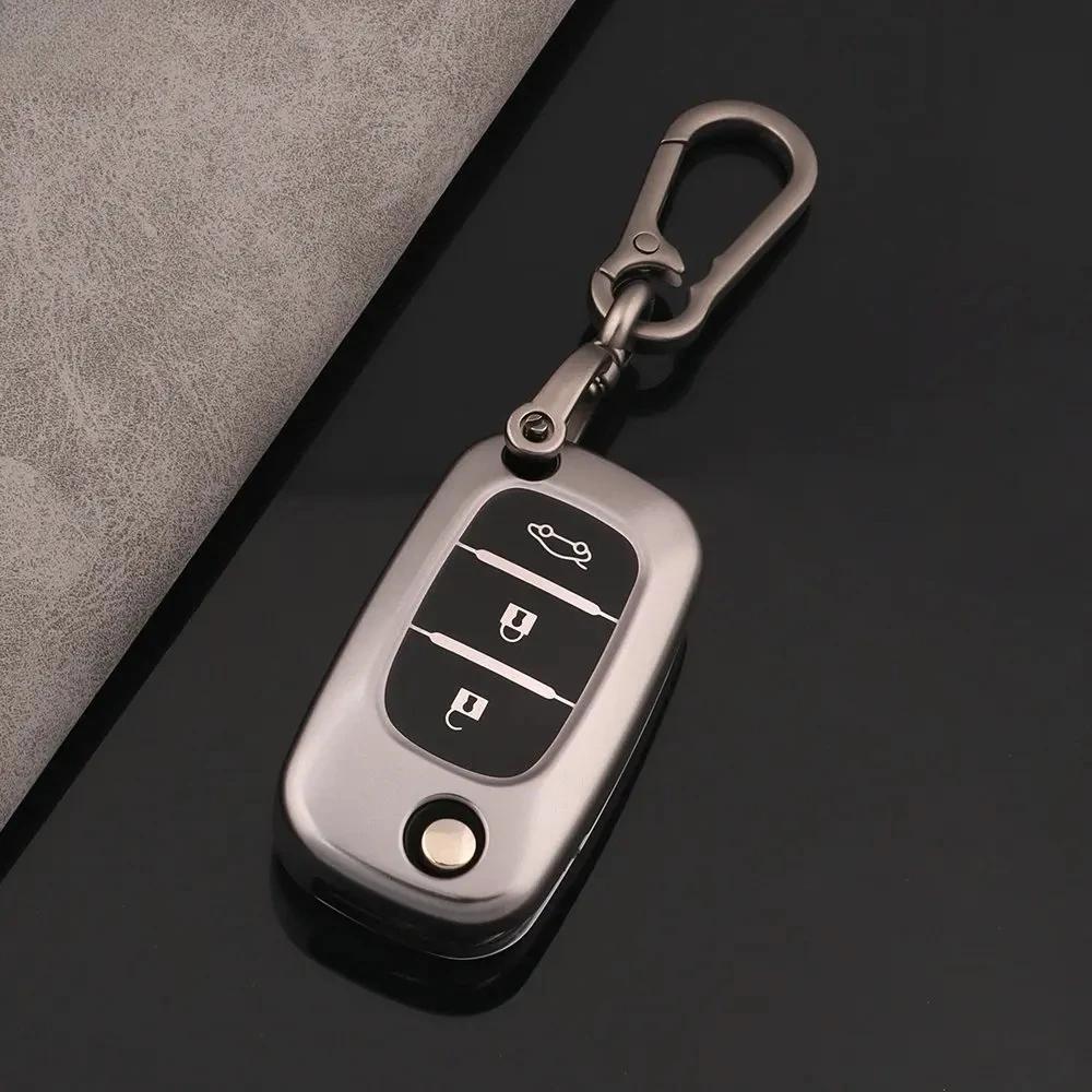 Tpu Flip Car Key Case Cover For Renault Fluence Clio Megane Kangoo Lacia Lada Largus Kalina Granta Vesta X-Ray Benz Smart Fortwo