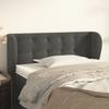 Vidaxl Wingback Headboard, Dark Gray, 103X23X78/88 Cm, Velvety