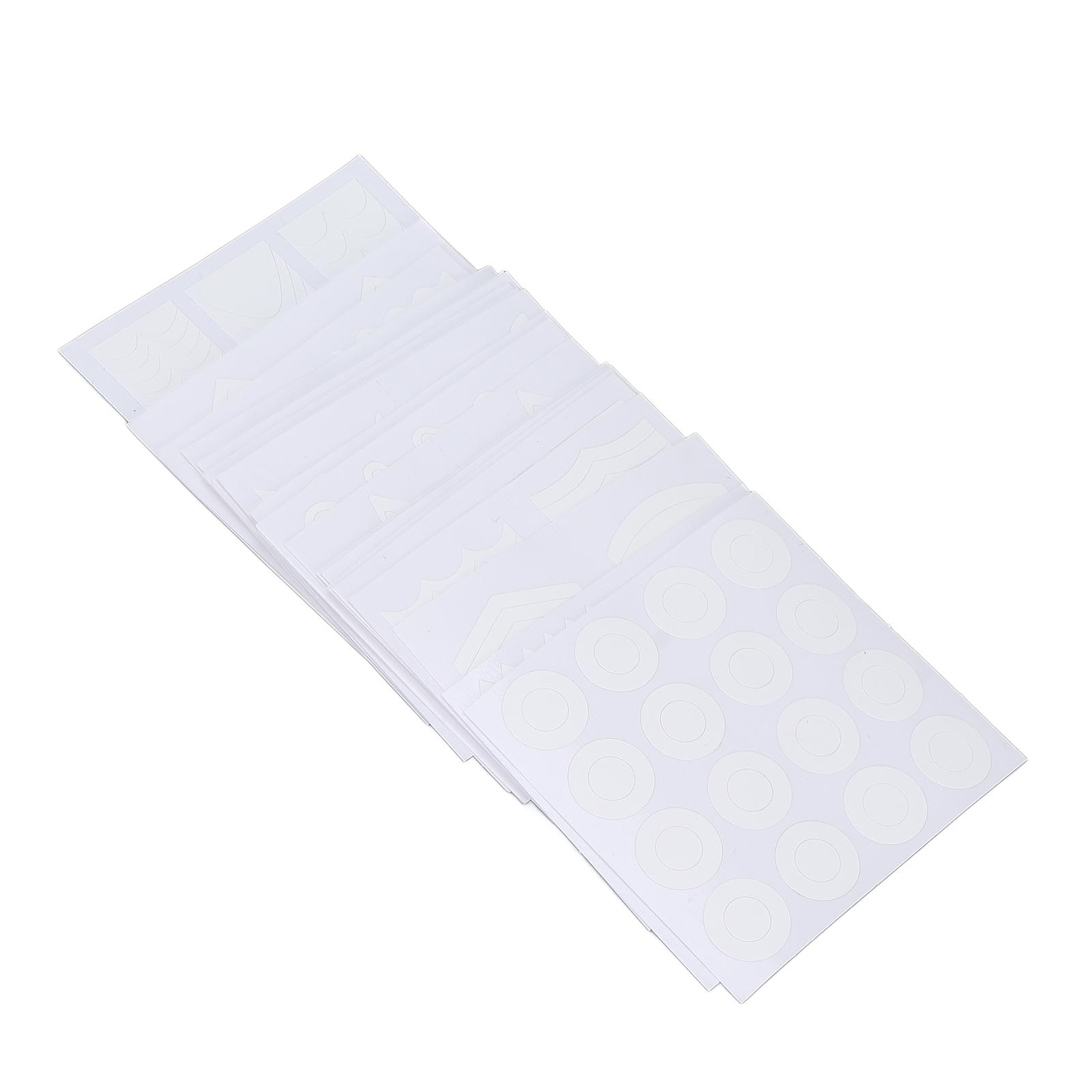 

24 листа наклеек-трафаретов для французского маникюра, маникюрные трафареты для дизайна ногтей для DIY-декора, инструменты-трафареты