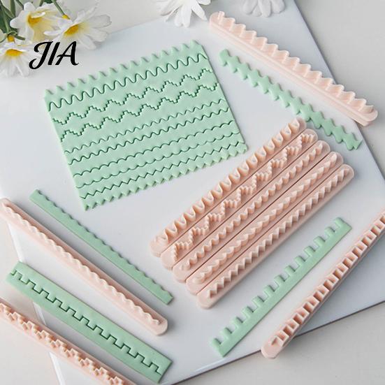 Wavy Line Clay Cutter Polymer Cutter, Stripe Tool, Geometric Crafting Accessories for Jewelry Making, Projects Craft Cutting Tool