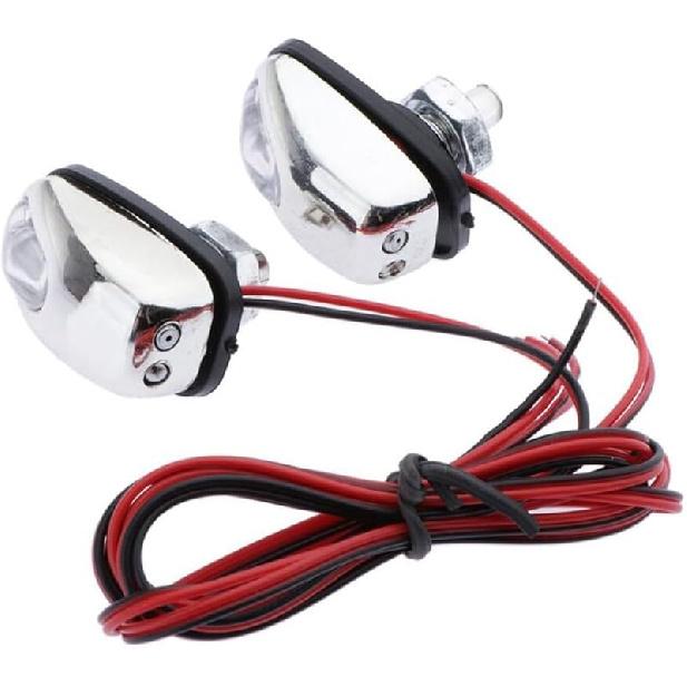 

Светодиодная лампа на капот дворника, Автомобильная светодиодная лампа на капот дворника, Форсунка омывателя лобового стекла с лампой 12 В для большинства автомобилей и грузовиков Белая красный