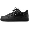Nike Air Force 1 07 Low Top Skateboard Shoes Women's Pure Black DD8959-001(Team55-3DS-BOX)