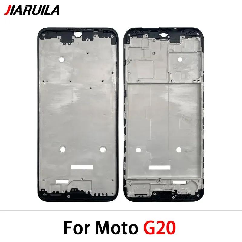 New Middle Frame For Motorola Moto G10 G20 G30 G50 G60 G60S G100 G200 Front Frame Bezel Plate Cover