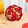 Elegant Chinese Wedding Bridal Bouquets Traditional Modern Design Artificial Flower For Bride Ceremony