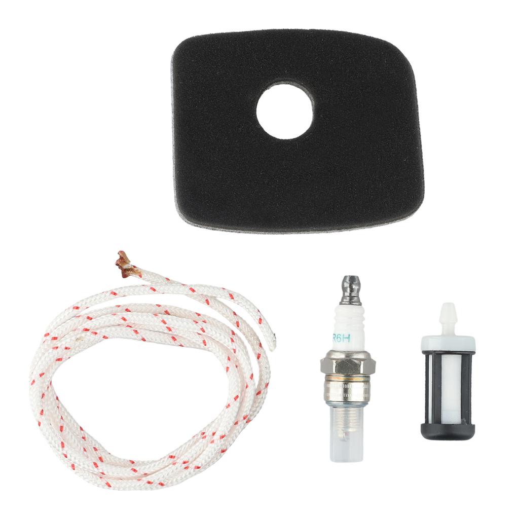 Leaf Blower Service Kit Compatible with BG56 BG86C SH56C SH86 SH86C Contains Air Filter Fuel Filter Spark and Pull Cord