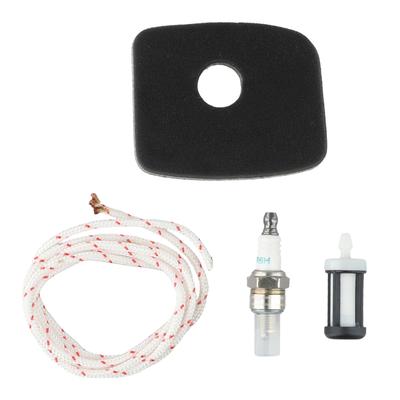 Leaf Blower Service Kit Compatible with BG56 BG86C SH56C SH86 SH86C Contains Air Filter Fuel Filter Spark and Pull Cord