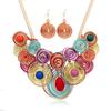 Jewelry Supply, Creative Exaggerated Aluminum Wire Necklace Set, Item Jewelry