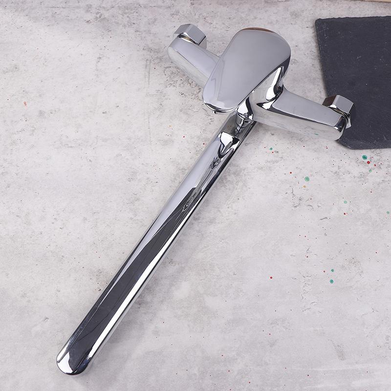 

Смесители для кухни, настенный смеситель с одной ручкой, кран для мойки, поворотный смеситель для горячей и холодной воды, кран для швабры, кран для бассейна, кран для раковины серебряный