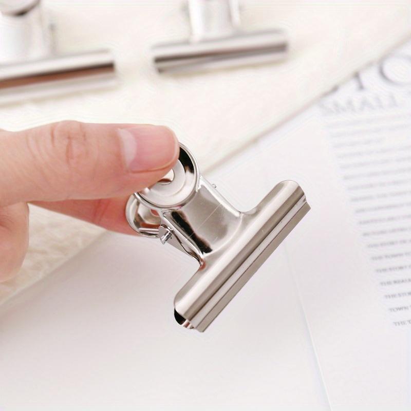 8/16pcs Stainless Steel Sealing Clips, reusable multi-functional clips suitable for use in kitchens,offices and home accessories