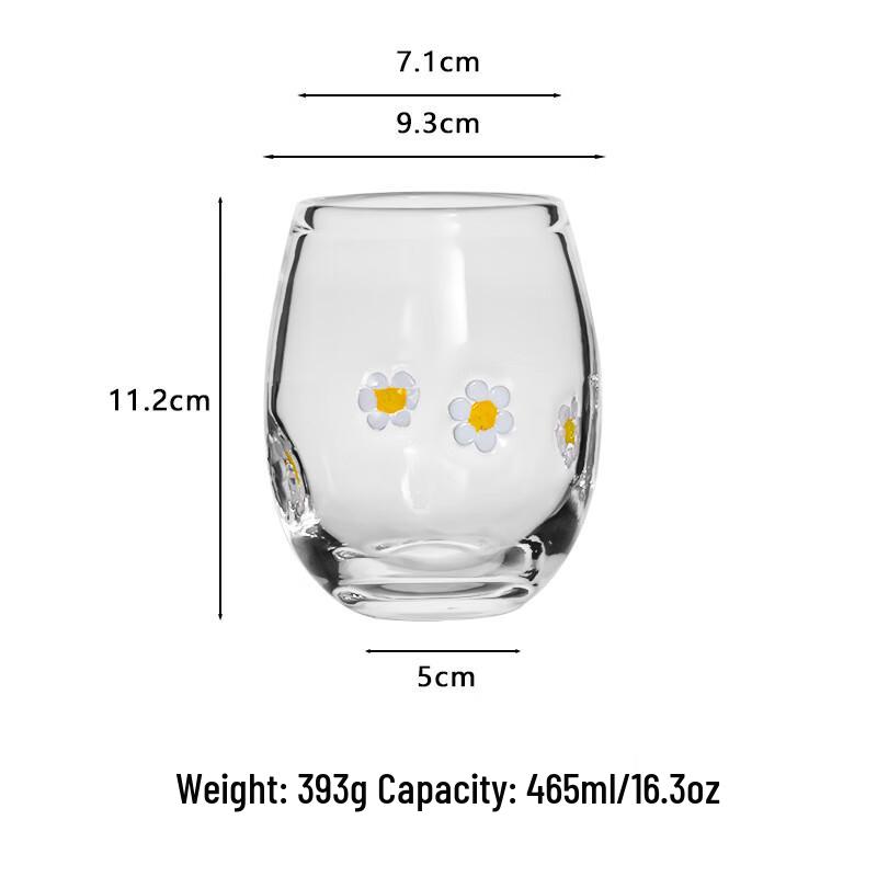 

Handmade Color Dot Glass Candle Cup Set