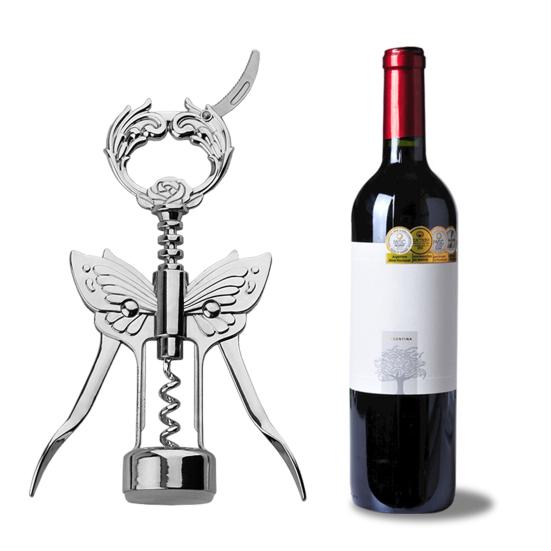 Wine Bottle Opener Butterfly Wing Multifunctional Corkscrew for Kitchen Restaurant Chateau And Bars Table Decor