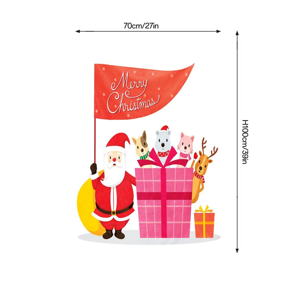 Festive Christmas Throw Blanket Cozy Reindeer Santa Claus Holiday Home Decor Gift Soft Warm Cozy Throw for Couch Bed Living Room