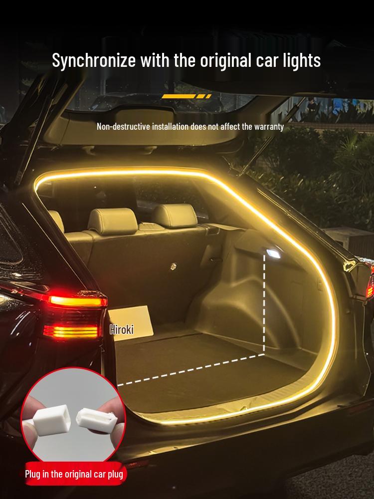 Toyota RAV4 Rongfang Weilanda Kofferraum & Ambiente Heckklappenbeleuchtung Dekorations-Kit