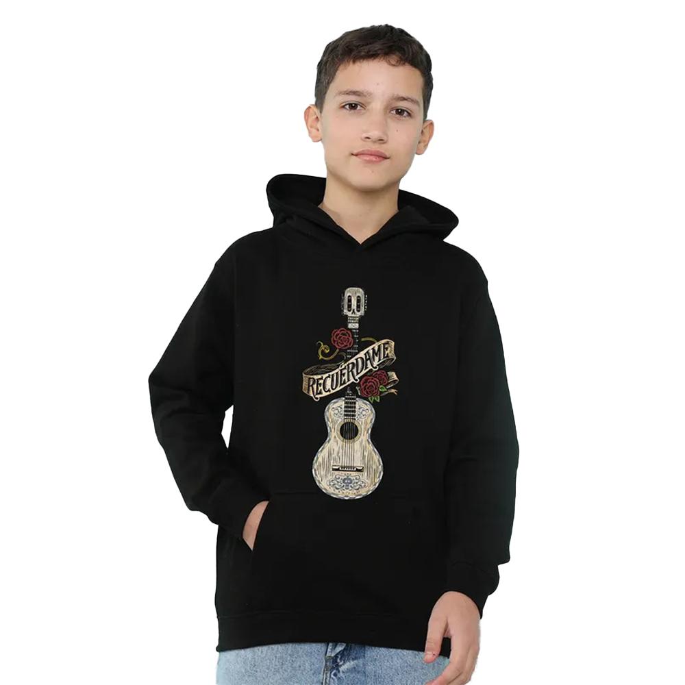 Coco Childrens/Kids Recuerdame Famous Guitar Ernesto de la Cruz Hoodie
