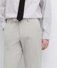 MUSINSA STANDARD Semi-Wide Hidden Banding Slacks [Dusty Cream]