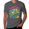 Kids Cousin Crew Family Summer Vacation Beach Cruise Sunglasses T-Shirt Anti-Wrinkle Short Sleeve T-Shirt