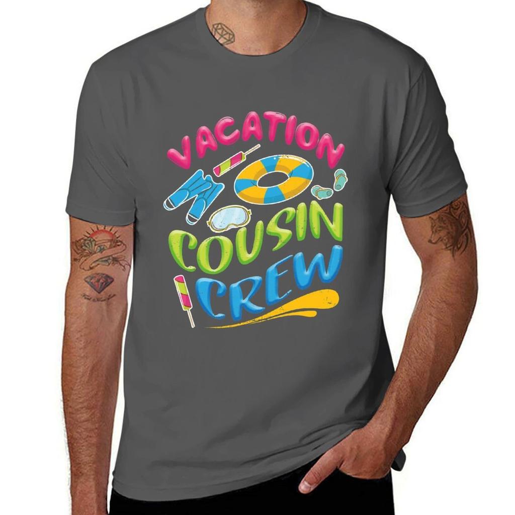 Kids Cousin Crew Family Summer Vacation Beach Cruise Sunglasses T-Shirt Anti-Wrinkle Short Sleeve T-Shirt