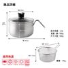 Ernest With Functions and Induction Glass Lid Chops and Frying Steamer Stainless Steel with Preferred by Major Restaurants Multi-Pot Strainer, 9-in-1