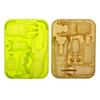 Carolata Rhinoceros Beetle Stag Beetle Silicone Ice Tray Chocolate Mold for Baking Insect Craft & (Brown/Green) (Microwave/Dishwasher Safe) (Heat