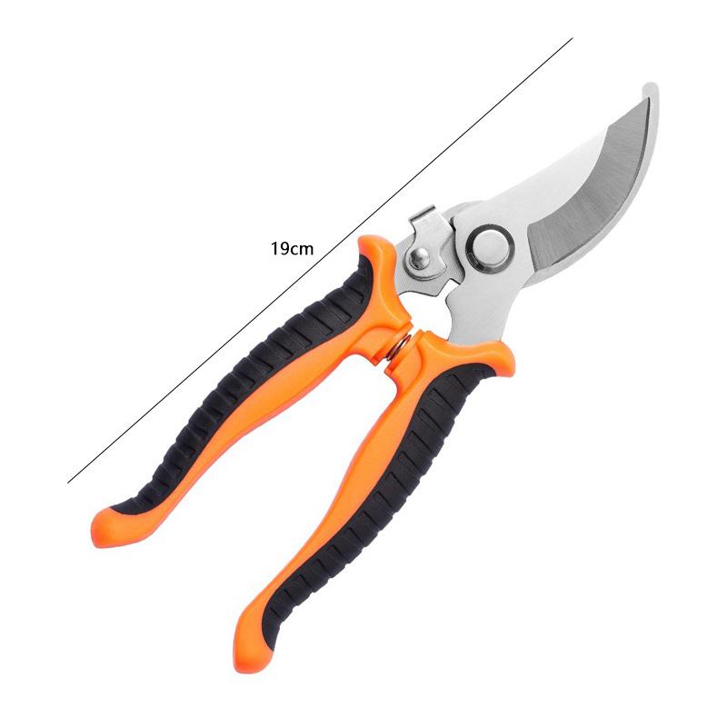 Pruner Garden Scissors Professional Sharp Bypass Pruning Shears Tree Trimmers Secateurs Hand Clippers For Garden Beak Scissors