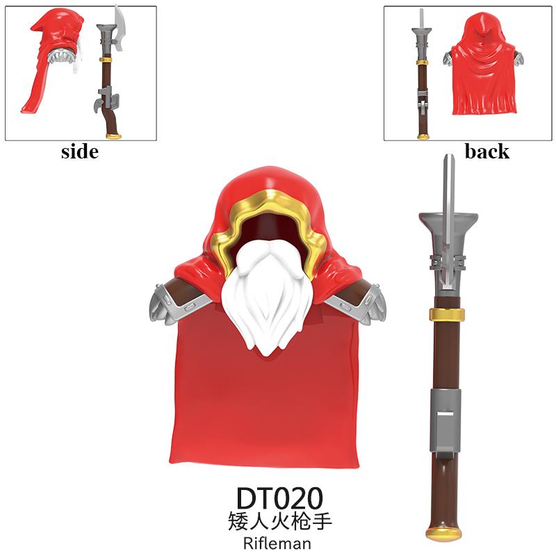 medieval Warcraft Strom Guard Featuring Arthas Accessories Scenes Building Blocks Figures Toy for Children Gifts DT8902 DT8904