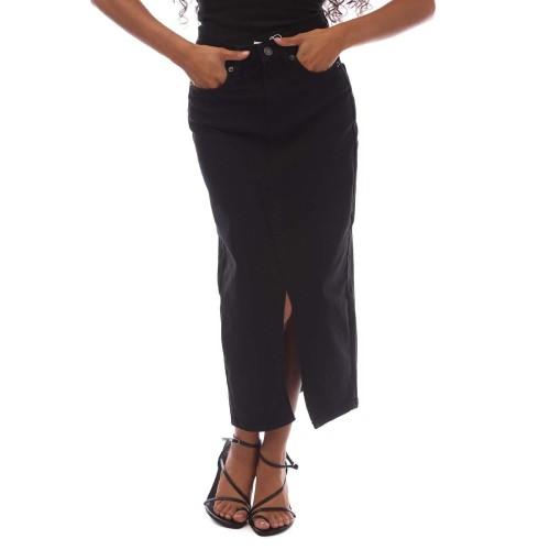 Only Womens/Ladies Siri Denim Midi Skirt