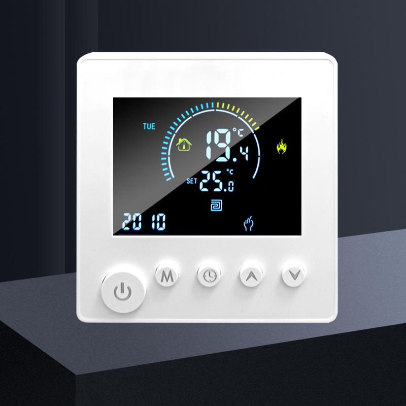Smart WiFi LCD Floor Heating Thermostat for Electric and Water Systems