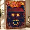 Evil Dead Personalized D Textured Metal Poster Wall Art Vintage Tin Signs for Bedroom Decoration Room Decorating Interior Stuff