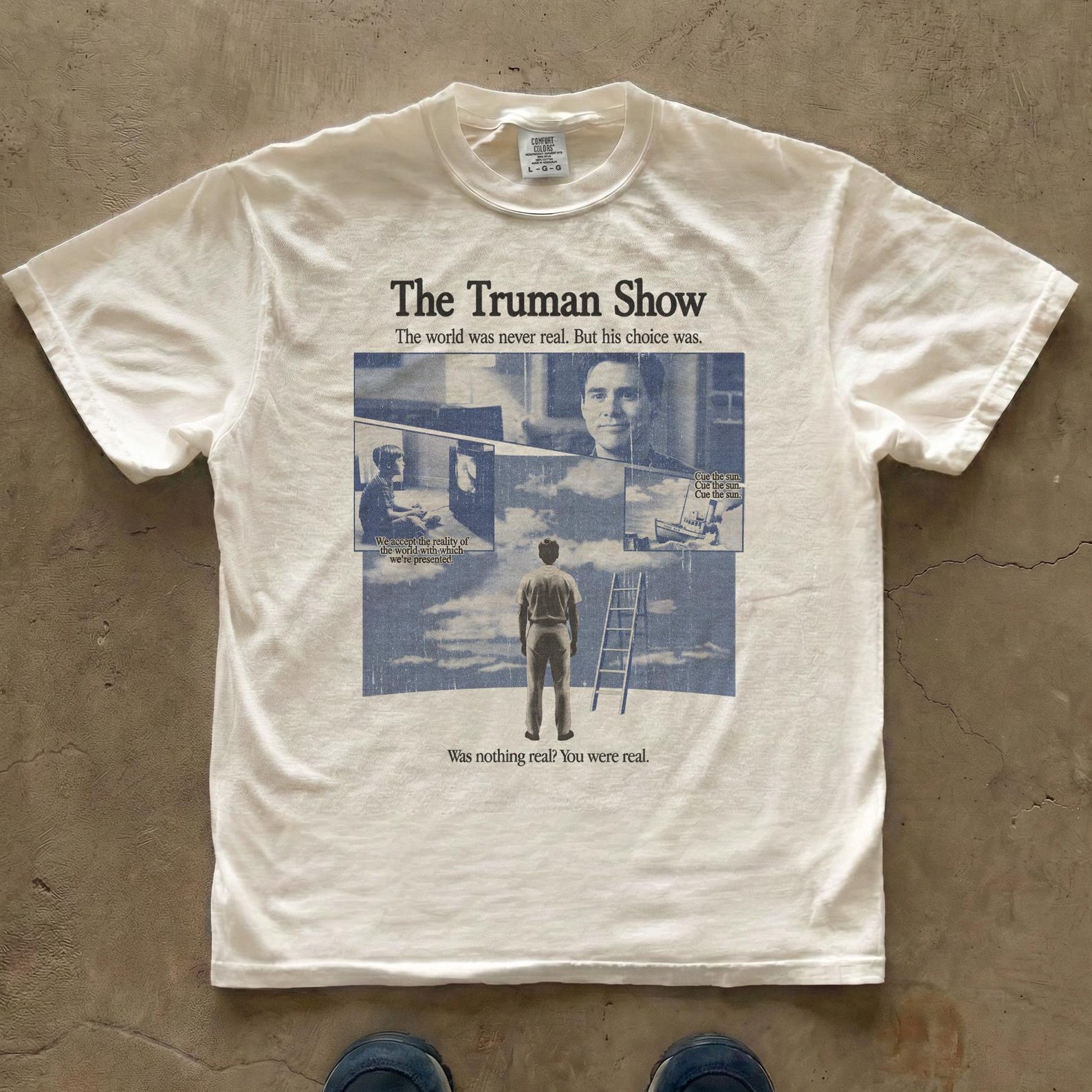 The Truman Show T-Shirt | Movie Poster Graphic Tee S