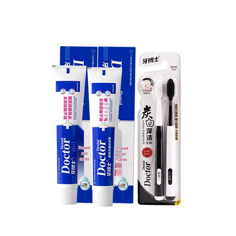 

Dr. Tooth Anti-Cavity Toothpaste & Toothbrush Combo