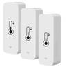 3Pcs Tuya WiFi Temperature and Humidity Sensor Indoor Humidity Sensor Battery Powered APP Monitoring For Alexa Google Home Voice