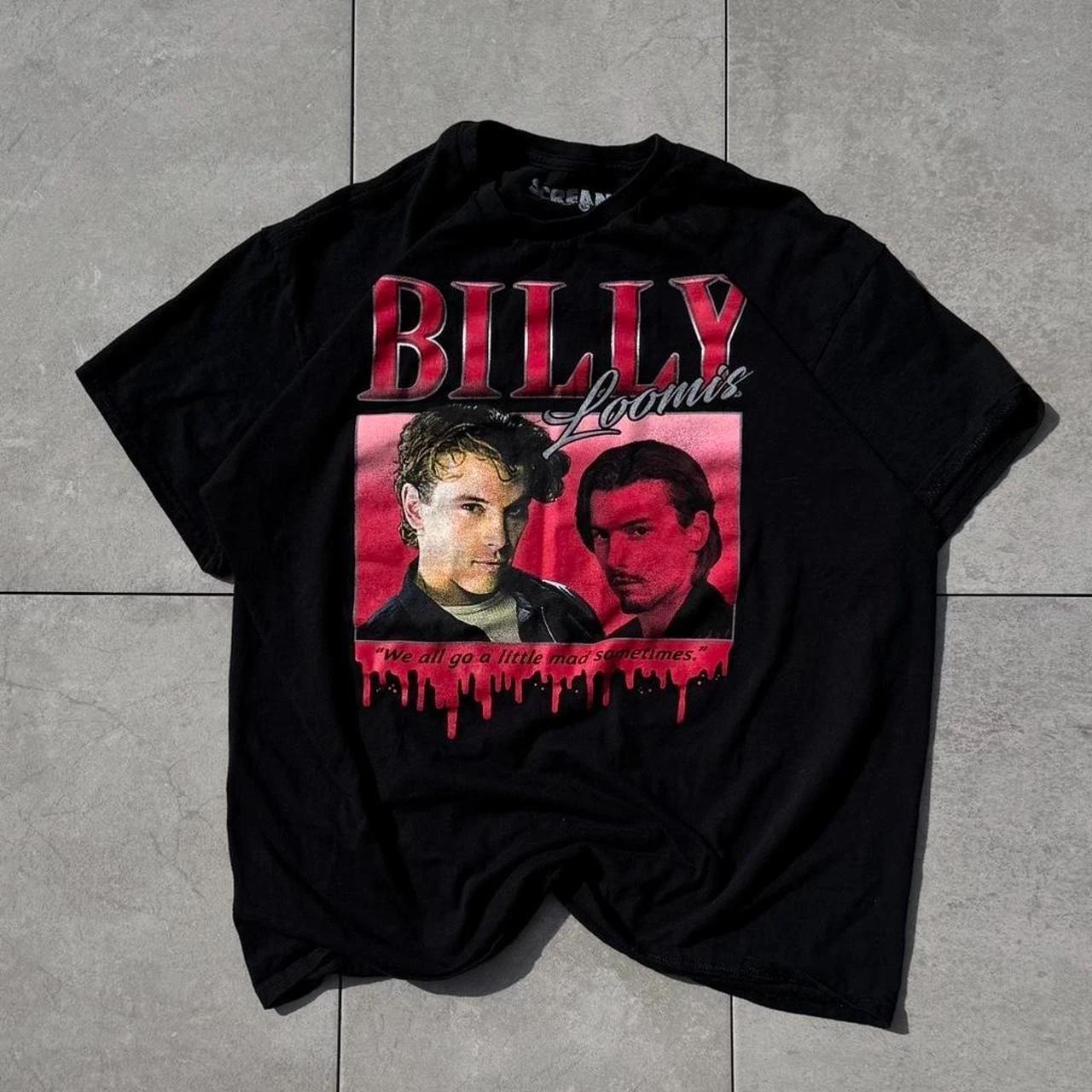Scream billy loomis tshirt, vintage movie tshirt M