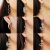 Year Tide Snake Earrings Women'S Design Stud Earrings Personality Temperament Exaggerated Long Earrings