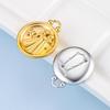 18k Gold Zodiac Pendants for DIY Luxury Jewelry - Small Accessories for Bracelets & Necklaces